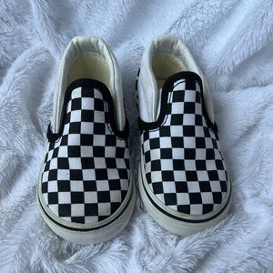 Baby Black and White Vans